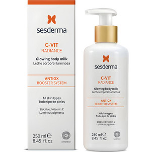 Молочко для тела для сияния кожи  C-Vit Radiance Glowing Body Milk